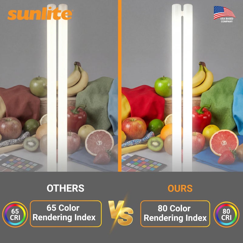 Sunlite FT36DL/835/10PK Compact Fluorescent 36W Twin Tube Light Bulbs, 3500K Neutral White Light, 2G11 Base, 10 Pack - Image 4